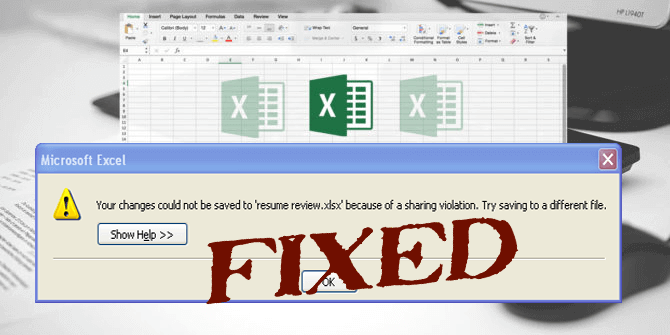 Fix teilen Verletzungs fehler in Excel,