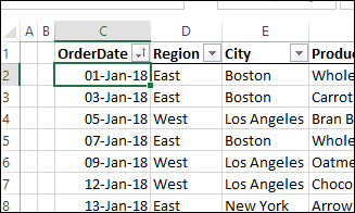 Ändern Sie das Datum in das Zahlenformat 1
