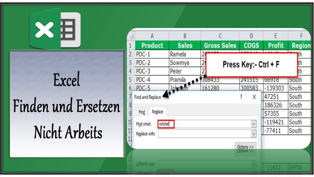 6 Wege zu Fixieren Excel Finden und Ersetzen Nicht Arbeits Problem