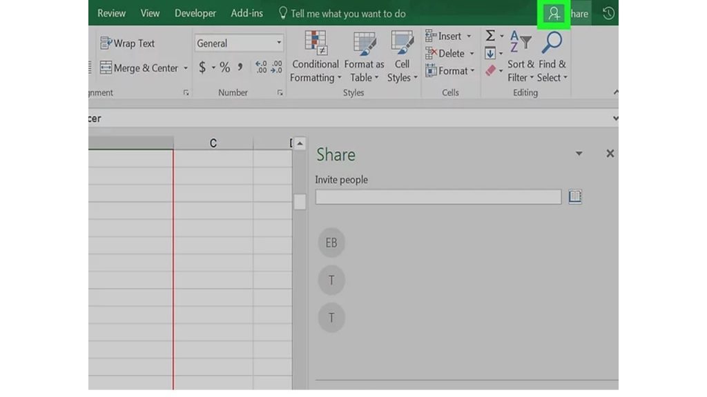 Unshare Arbeitsmappe in Excel 7
