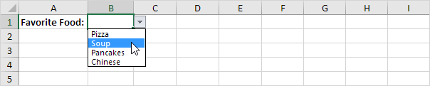 Erstellen Dropdown-Liste in Excel 28