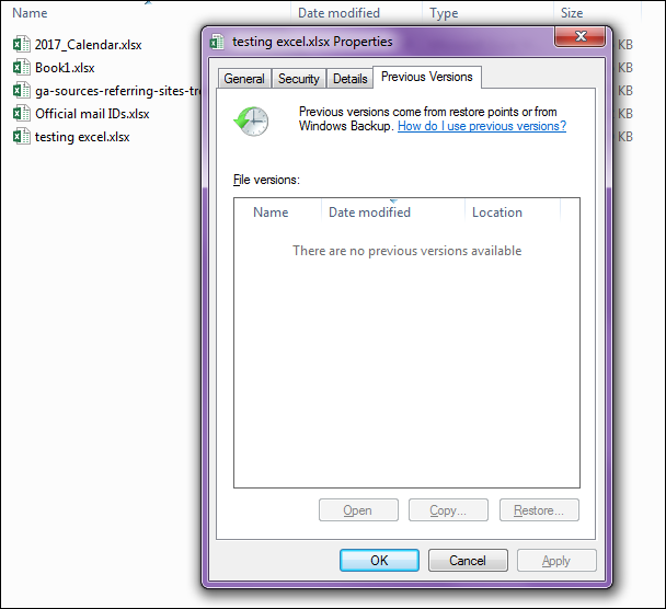 Verwenden Sie die Wiederherstellungsfunktion 1