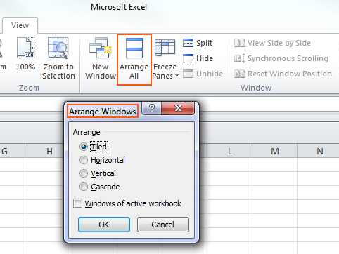 horizontale Bildlaufleiste fehlt in Excel