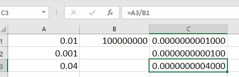 Wie vermeidet man Rundungsfehler beim Berechnen in Excel?