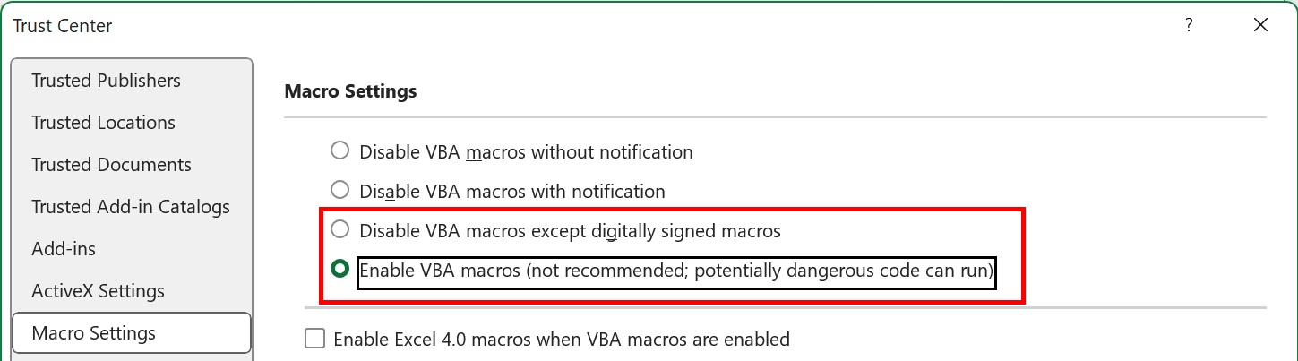 This workbook cannot be shared because privacy has been enabled for this workbook