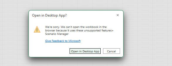 Excel-Fehlers ‘We Can’t Open the Workbook in the Browser