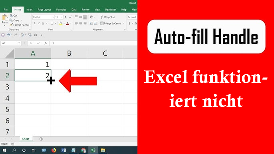 Excel AutoFill funktioniert nicht