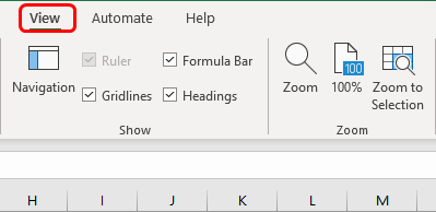 Microsoft Excel Zeilen sich nicht einblenden