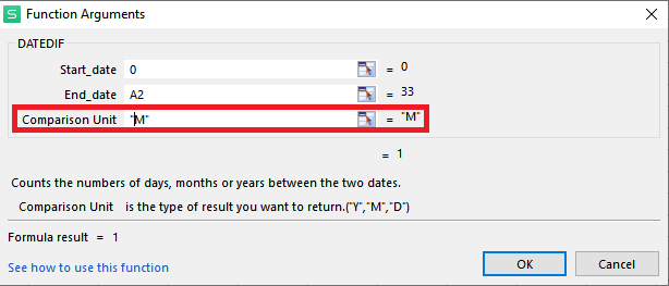 Wie man Tage in Monate in Excel umrechnet